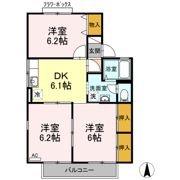 グランシャリオ Ⅱ棟の間取り画像