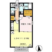 セントラルコート関田の間取り画像