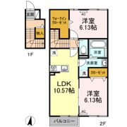 オアシス東豊 C棟の間取り画像