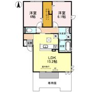 グランレーヴ壱番館の間取り画像