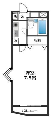 第6新栄ビルの間取り画像