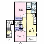 ジェルメⅡの間取り画像