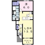 アンジュ・Yの間取り画像