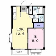 レジデンスササハラの間取り画像