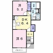 AUBE Cの間取り画像