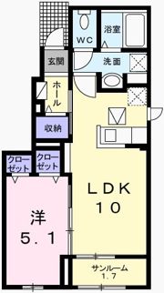 アイビー・ロードⅠの間取り画像