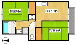パンションNの間取り画像