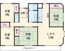 クラウン南ハイツの間取り画像