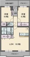 グリーングラスSの間取り画像