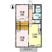 レディアンス熊谷の間取り画像