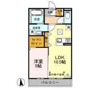 グランディール A棟の間取り画像