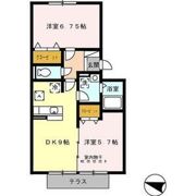 グランディールⅡの間取り画像