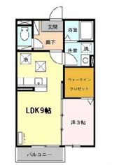 アープトライ東鷹跡 Aの間取り画像