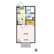 ヴェルデ西田代 A棟の間取り画像