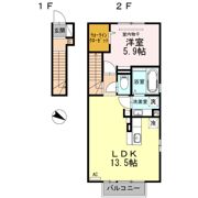 グレイス仁の間取り画像