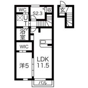 ディーパレス B棟の間取り画像