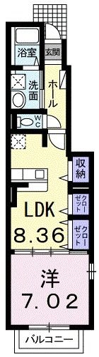 スプラウトⅠの間取り画像