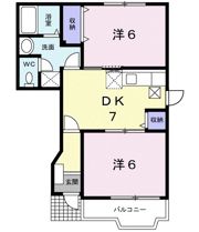 パンシオンIKの間取り画像