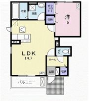 プロムナード椿の間取り画像