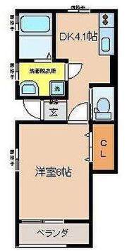 シャトルの間取り画像