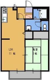 シャンテ相金の間取り画像