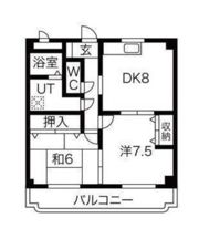 コンフォールSAKAEの間取り画像