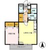 セジュールSEタケイシ Aの間取り画像