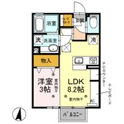 OAK(オーク)の間取り画像