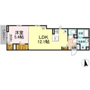 アンジュール中野の間取り画像