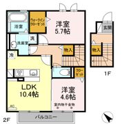 こっこ宮新の間取り画像