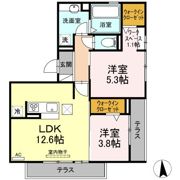 クレール森末の間取り画像