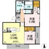 クレール森末の間取り画像