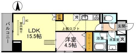 リヒトサールの間取り画像