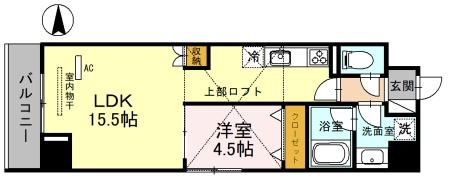 リヒトサールの間取り画像