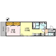 太秦レジデンス E棟の間取り画像