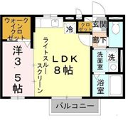 ビアンコ フォレスタの間取り画像