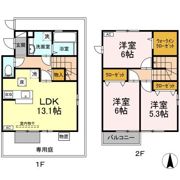 カーサ フェリーチェの間取り画像