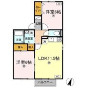 セジュールステア A棟の間取り画像