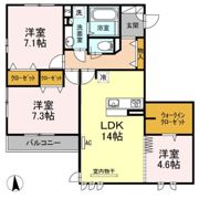 ブレイン‐ゾーンⅡの間取り画像