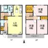 リビングタウン万々 B棟の間取り画像