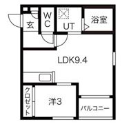 REGALEST黒川の間取り画像