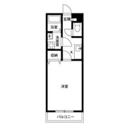アンプルール ブワ フルールの間取り画像