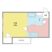 エクセル鐙西の間取り画像