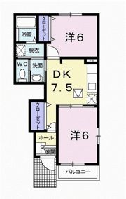 ソレアードの間取り画像