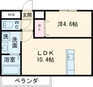 ウインドヒル御殿山Ⅱの間取り画像