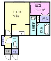 ステージ表町の間取り画像