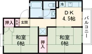 ヴィルベール奥村の間取り画像