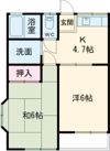 常陽テラスの間取り画像