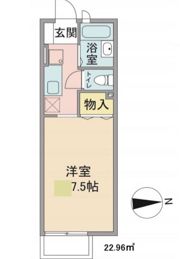 ジュネス・パレの間取り画像