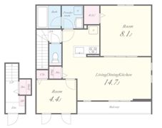 伏水庵の間取り画像